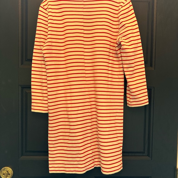 Striped J. Crew Knee-length Dress - Picture 2 of 5